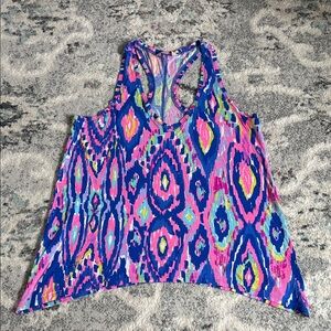 Lilly Pulitzer Kiawah Tank in Multi Luminescent